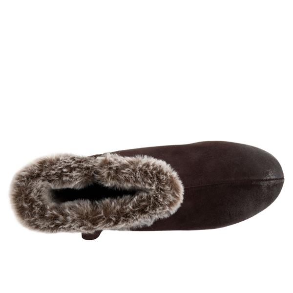 Softwalk Helena Boots Dark Brown Suede