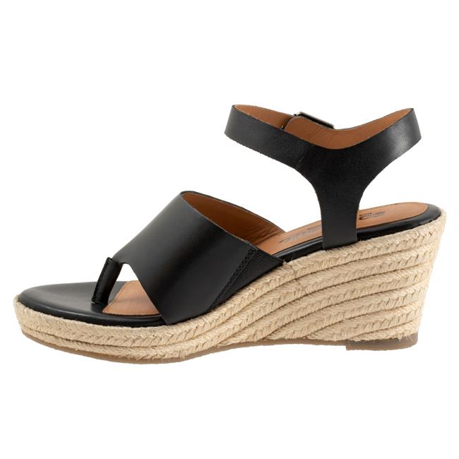 Softwalk Hilo Sandals Black