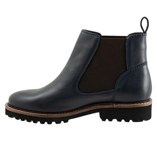 Softwalk Indy Boots Navy