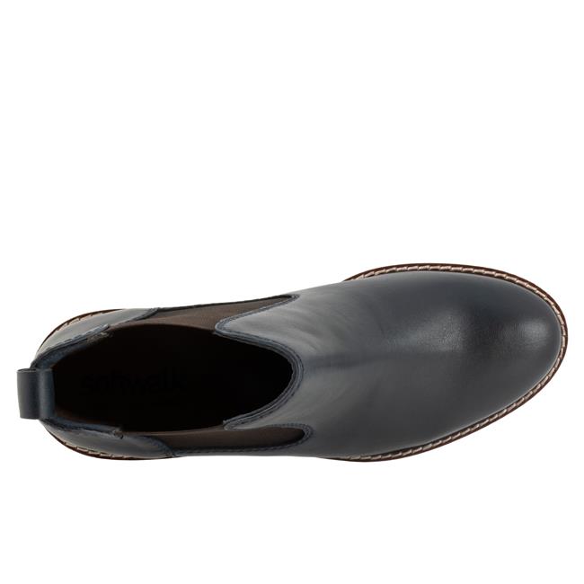 Softwalk Indy Boots Navy