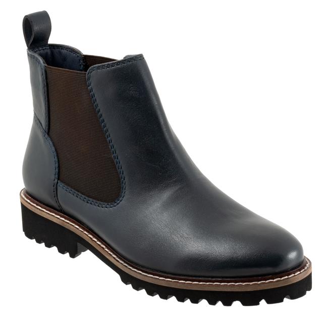 softwalk Indy Boots Navy
