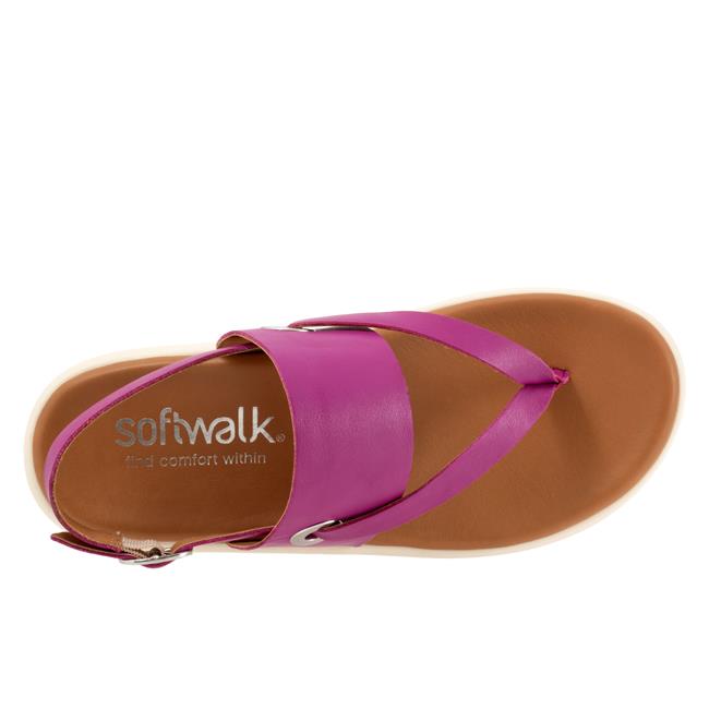 Softwalk Joliet Sandals Magenta