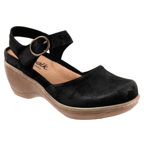 softwalk Mabelle Casual Black Suede