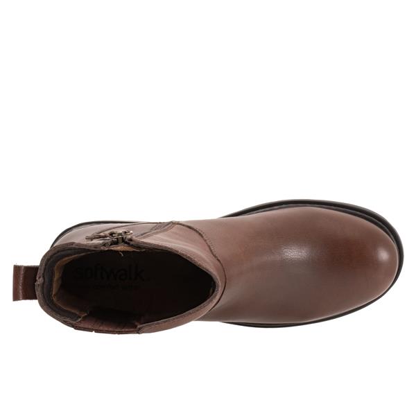 Softwalk Novato Boots Dark Brown