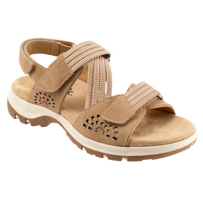 softwalk Oahu sandals Beige Suede