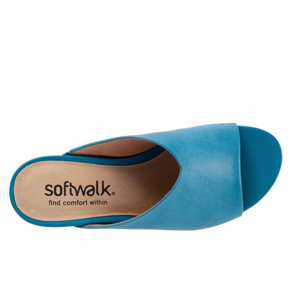 Softwalk Parker Sandals Blue