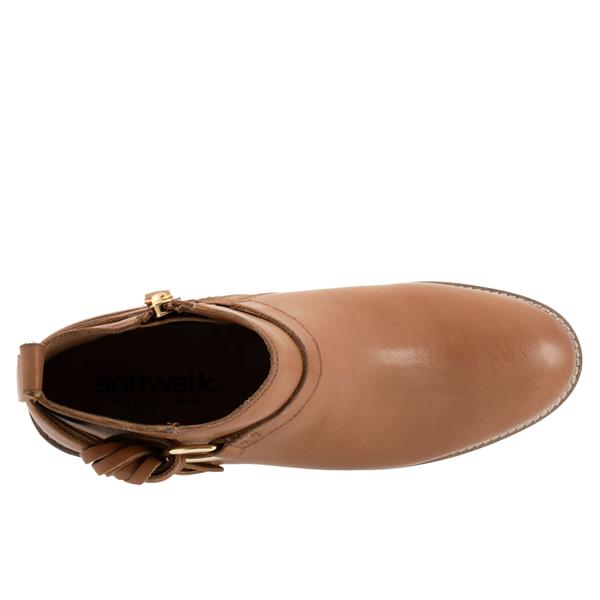 Softwalk Reade Boots Cognac