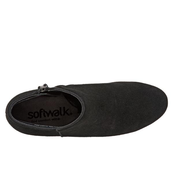 Softwalk Rocklin Boots Black Suede