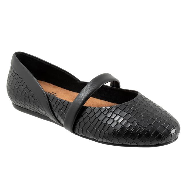 softwalk Samara New Black Croco