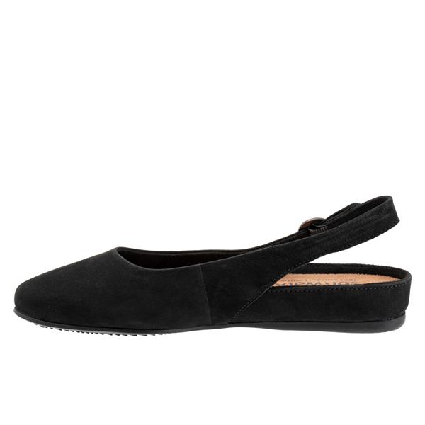 Softwalk Sandy Casual Black Nubuck