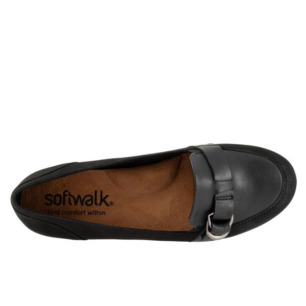 Softwalk Serra Casual Black Nubuck
