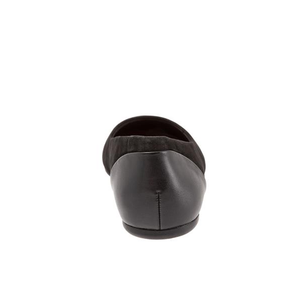Softwalk Sonoma Cap Toe Casual Black Nubuck