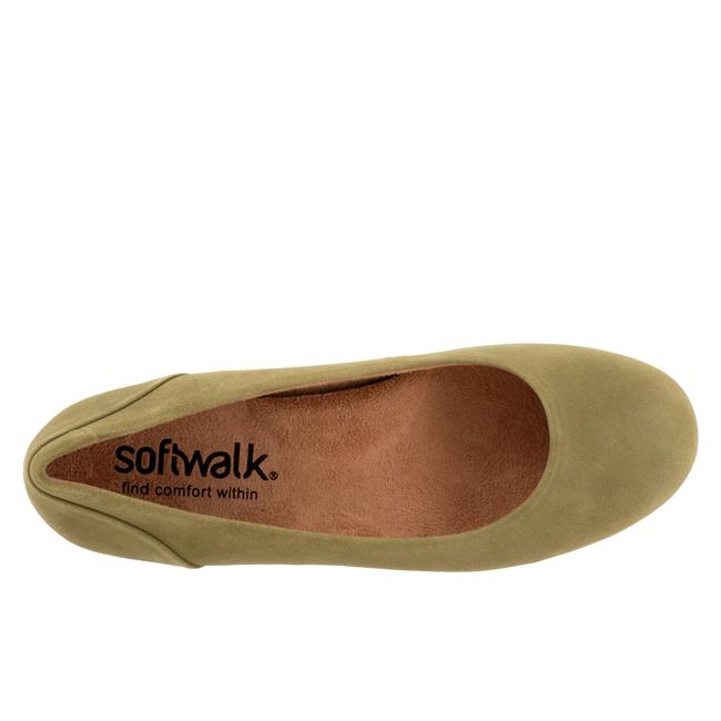 Softwalk Sonoma New Olive Suede