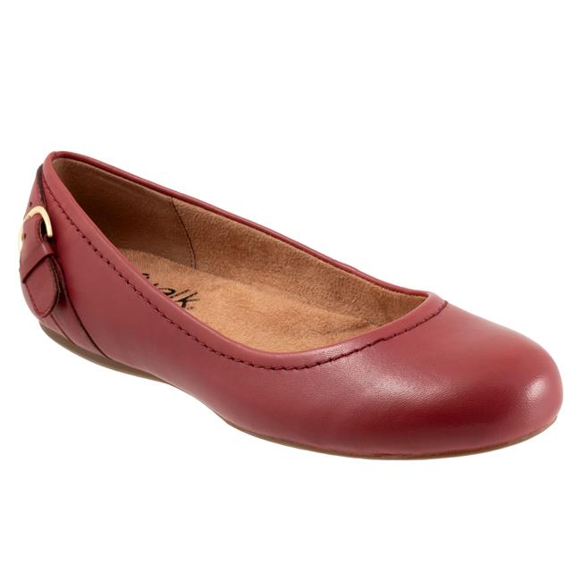 softwalk Sydney Casual Dark Red