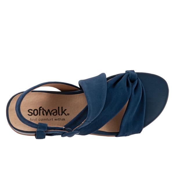 Softwalk Tieli Sandals Navy Suede