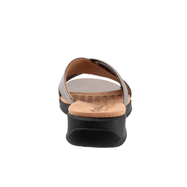 Softwalk Tillman 5.0 Sandals Pewter Metallic