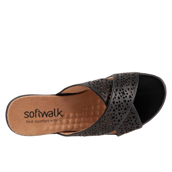 Softwalk Tillman Sandals Black Laser