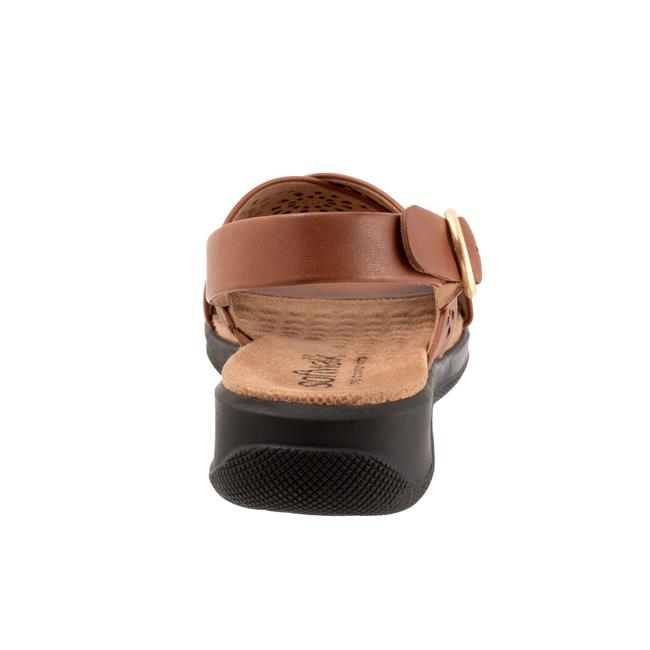 Softwalk Tillman Sling Perf Sandals Luggage
