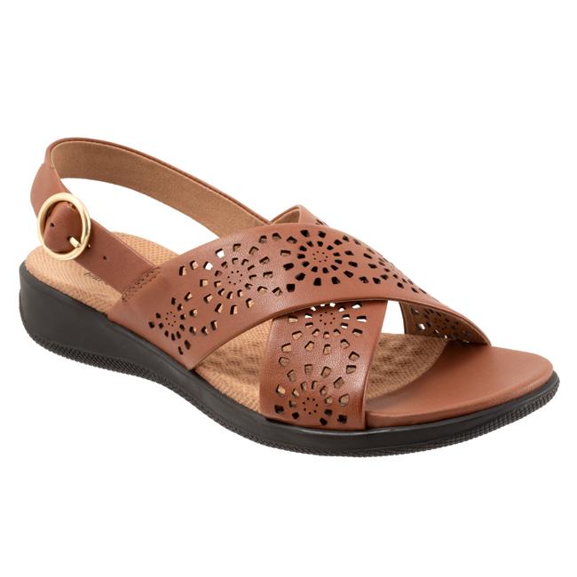 softwalk Tillman Sling Perf sandals Luggage