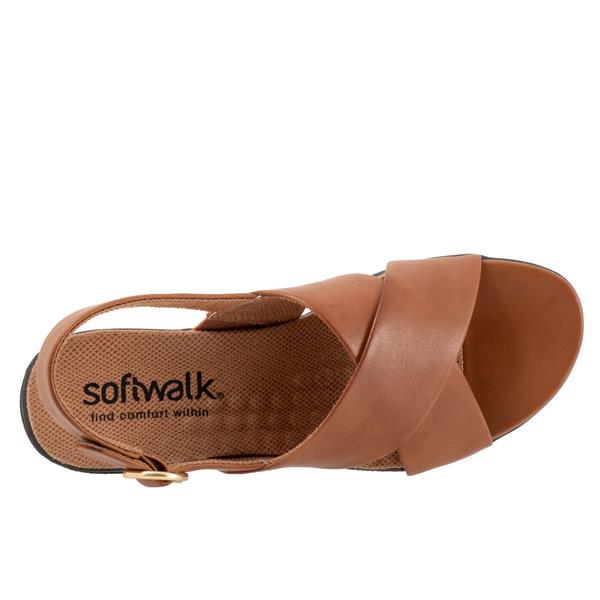 Softwalk Tillman Sling Sandals Luggage