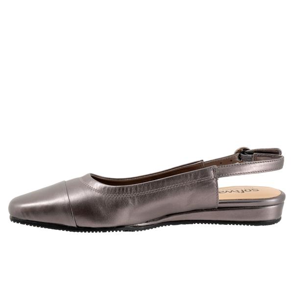Softwalk Vittoria Casual Pewter Metallic