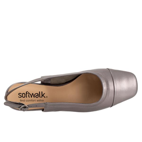 Softwalk Vittoria Casual Pewter Metallic