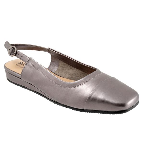softwalk Vittoria Casual Pewter Metallic