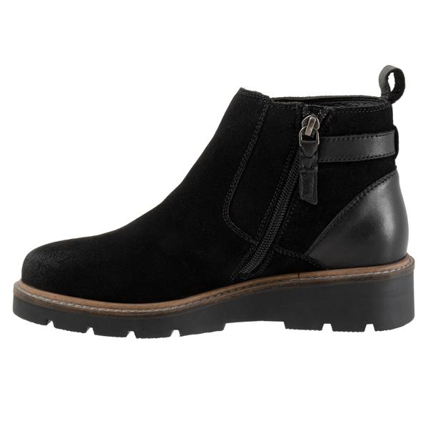 Softwalk Waneta Boots Black Suede