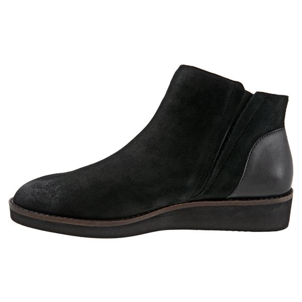 Softwalk Wesley Boots Black Suede