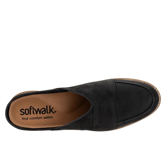 Softwalk Wessex Casual Black Nubuck