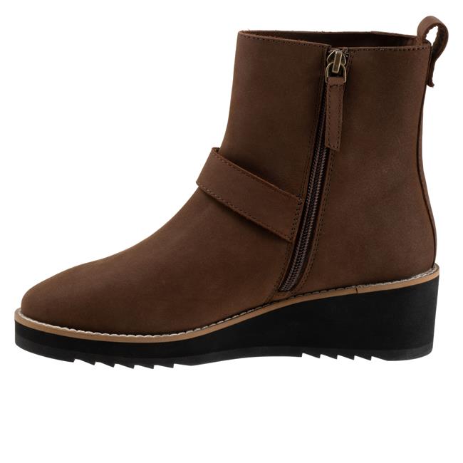 Softwalk Westland New Dark Brown Nubuck