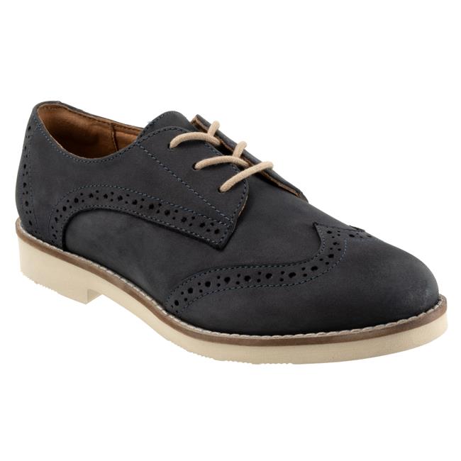 softwalk Willett Casual Navy Nubuck