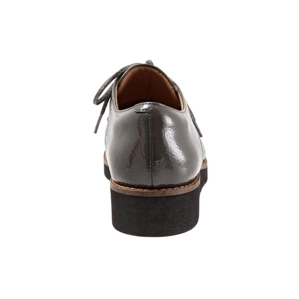 Softwalk Willis Casual Dark Grey Patent