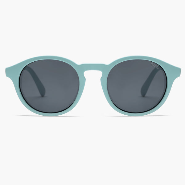 Sojos Arctic Ocean Sunglasses Black Frame Grey Lens