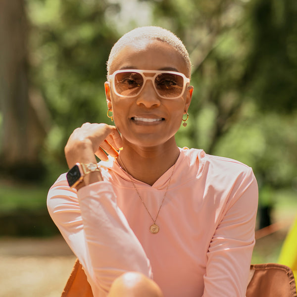 Sojos Sandra Sunglasses Brown Tortoise Frame Gradient Brown Lens