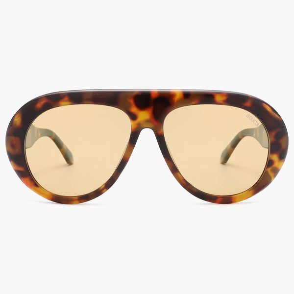 sojos SJ2390 Sunglasses Tortoise Frame Light Brown Lens
