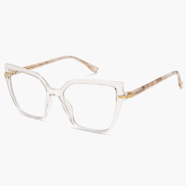 Sojos AM6082 Eyeglasses Transparent Frame