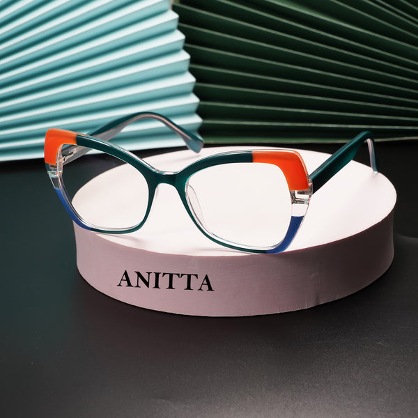 Sojos Anitta Eyeglasses Transparent Frame