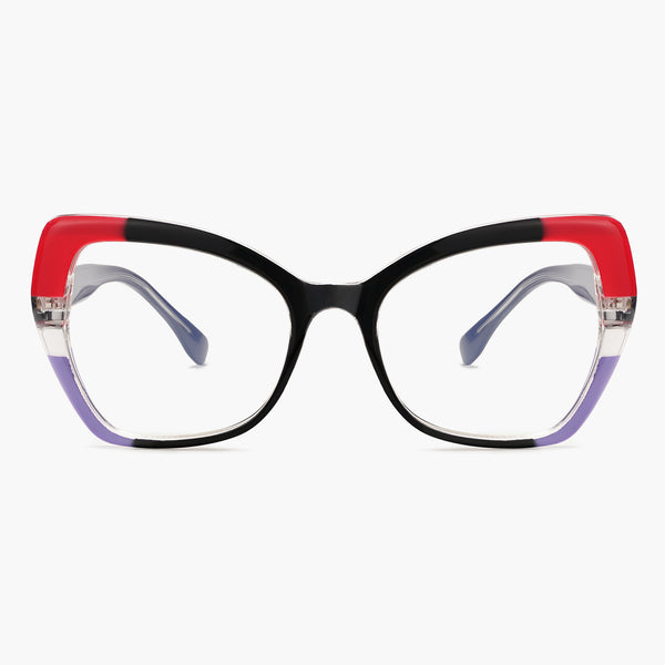 Sojos Anitta Eyeglasses Transparent Frame