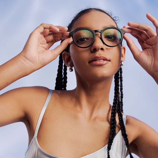 Sojos Arctic Ocean Eyeglasses Black Frame