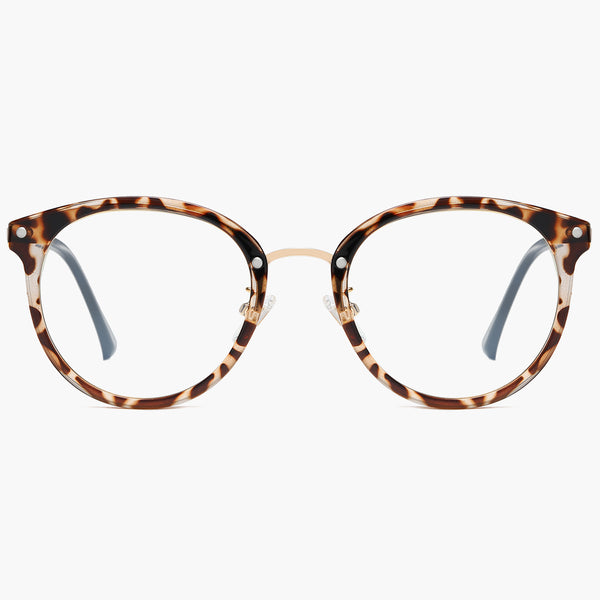 sojos Ashley Eyeglasses Leopard Print Frame
