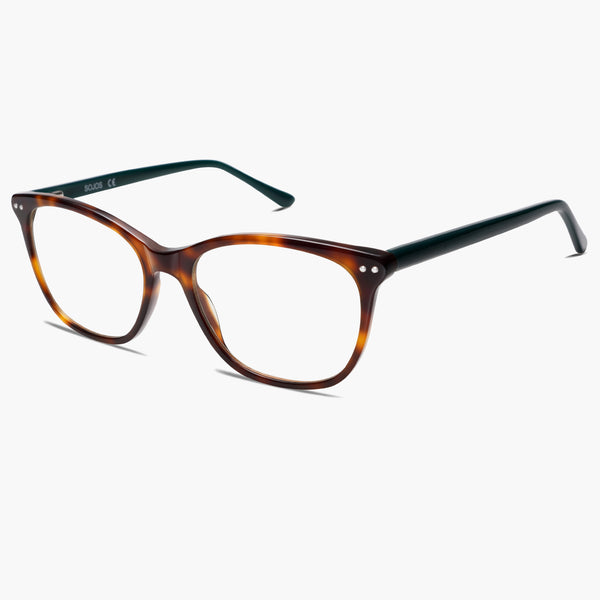 Sojos Attention Eyeglasses Tortoise Frame