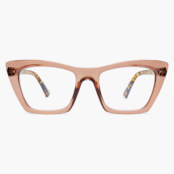 Sojos Ava Eyeglasses Black Frame