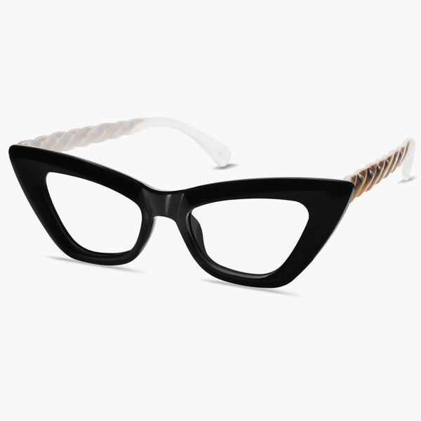 Sojos Blaze Eyeglasses Black Frame