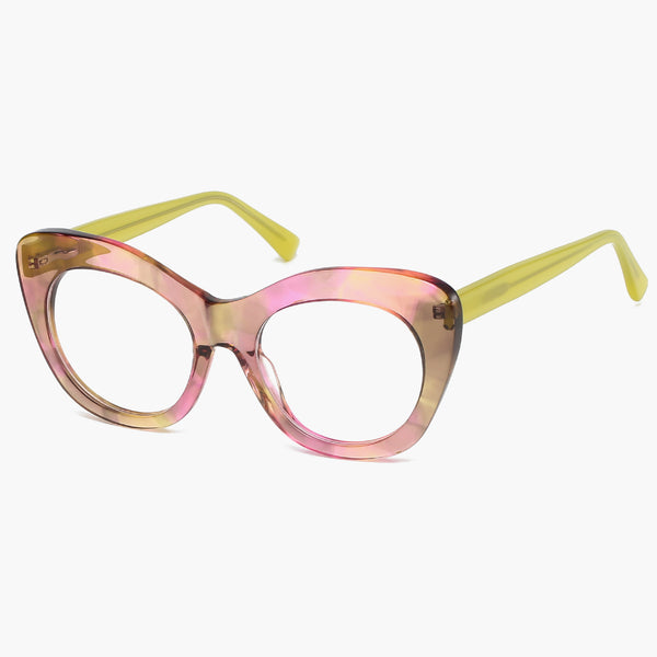 Sojos Chromatic Eyeglasses Transparent Frame