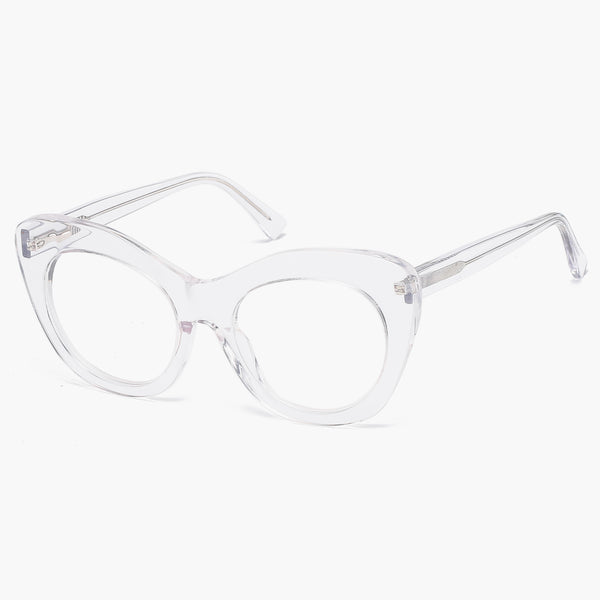 Sojos Chromatic Eyeglasses Transparent Frame