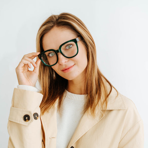 Sojos Delaney Eyeglasses Black Frame