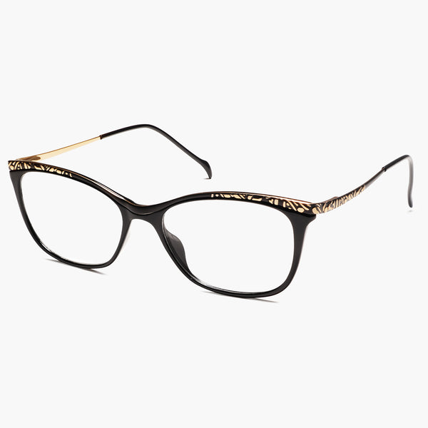 Sojos Eve Eyeglasses Black Frame