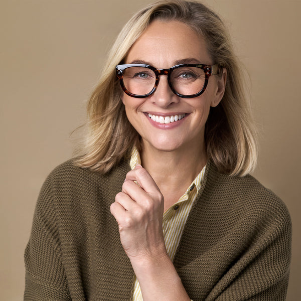 Sojos Everly Eyeglasses Black Frame