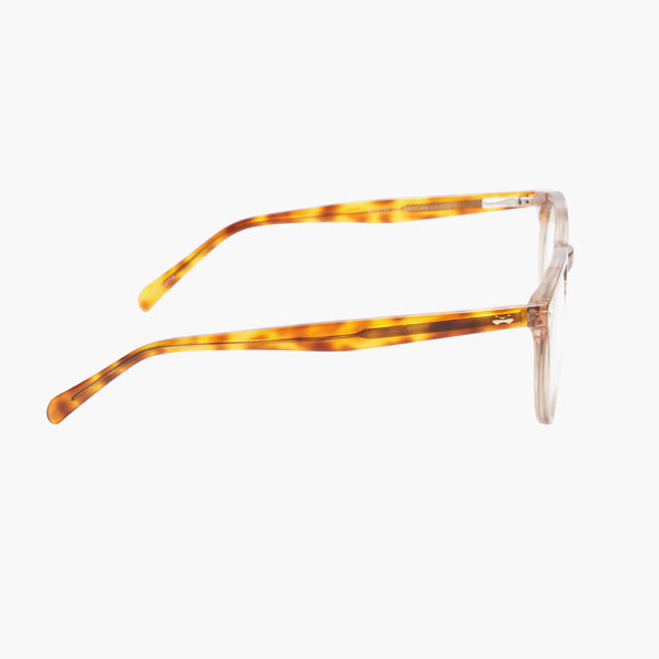 Sojos Evermore Eyeglasses Clear Brown Frame